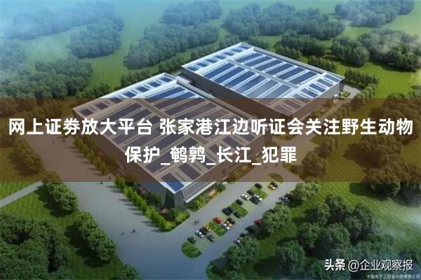 网上证劵放大平台 张家港江边听证会关注野生动物保护_鹌鹑_长江_犯罪