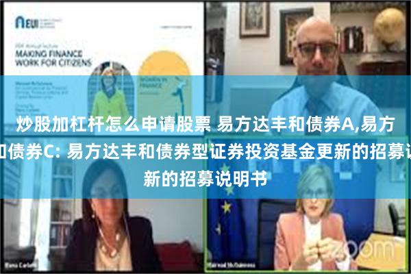 炒股加杠杆怎么申请股票 易方达丰和债券A,易方达丰和债券C: 易方达丰和债券型证券投资基金更新的招募说明书