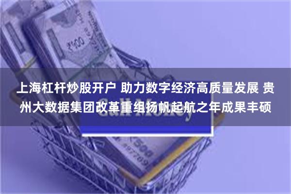 上海杠杆炒股开户 助力数字经济高质量发展 贵州大数据集团改革重组扬帆起航之年成果丰硕