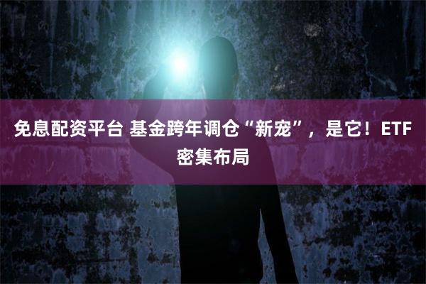 免息配资平台 基金跨年调仓“新宠”，是它！ETF密集布局